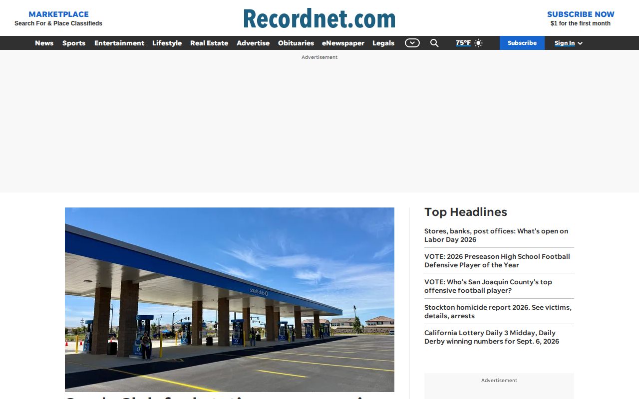 The Record local news website serving Stockton and San Joaquin County
